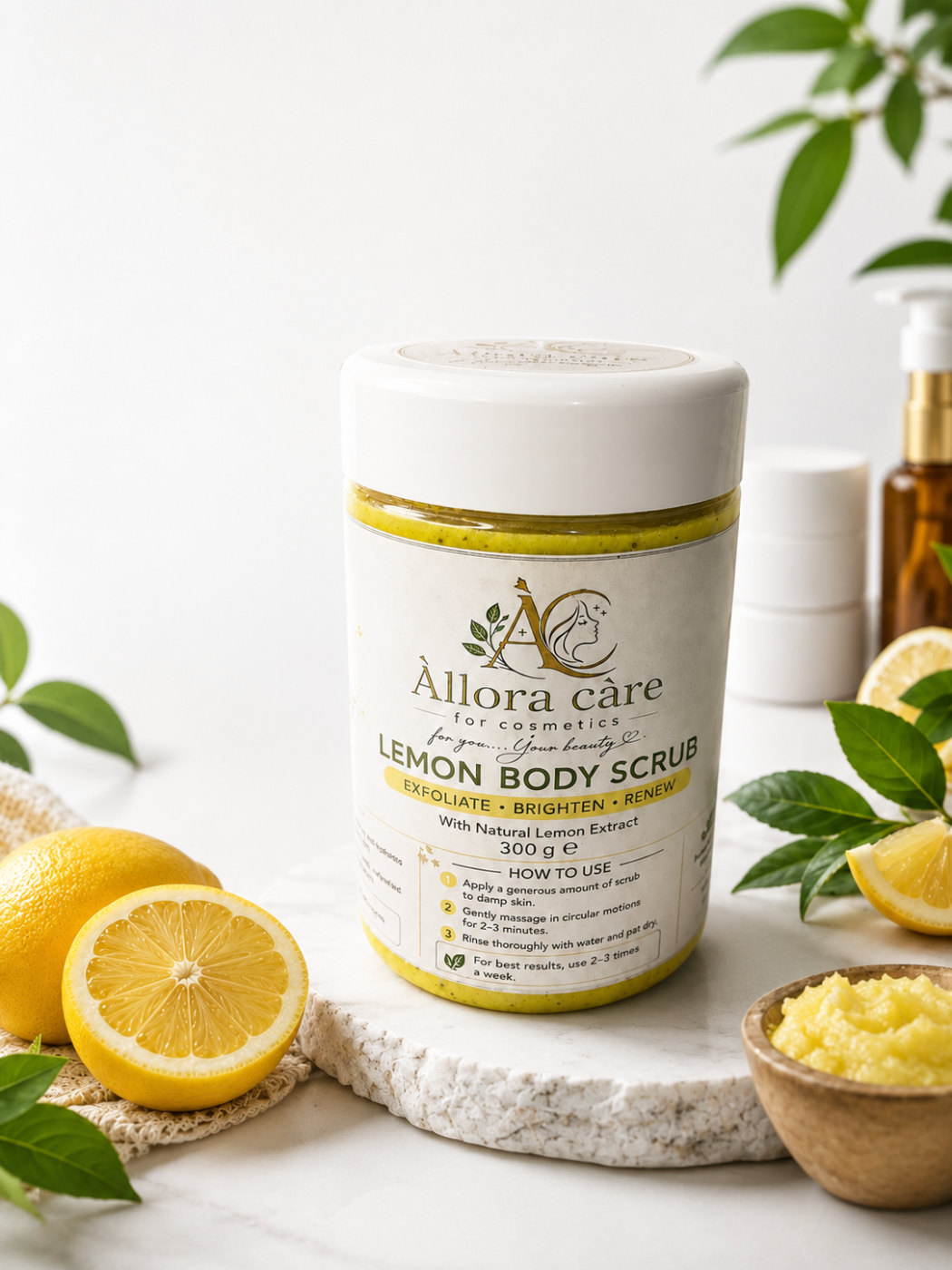 Nourishing Lemon Body Scrub
