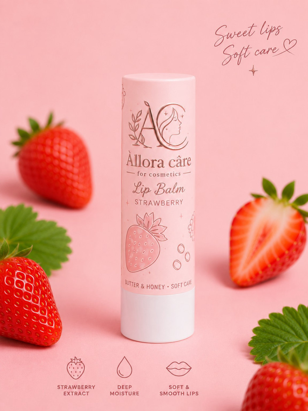 strawberry lip palm